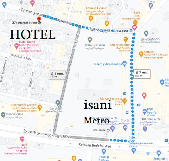 Hotel Mariel à Tbilissi Extérieur photo